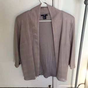 Rose gold blazer
